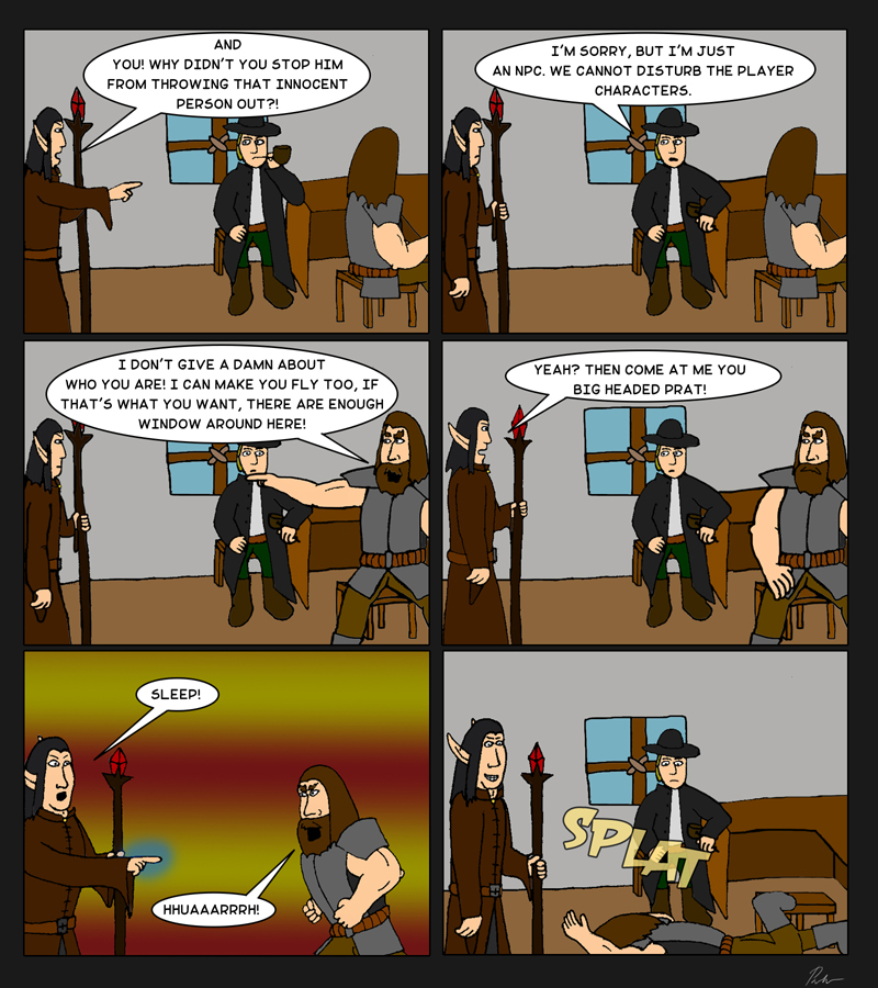 Tales From Somewhere - The Legend - Episode 7, Page 1: Player characters